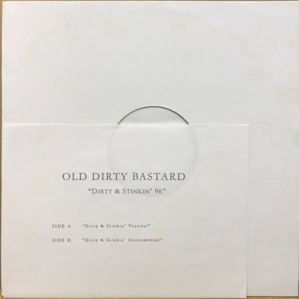 画像1: OLD DIRTY BASTARD (OL' DIRTY BASTARD) / DIRTY & STINKIN' 96 (1)