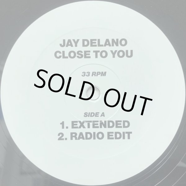 画像1: JAY DELANO / CLOSE TO YOU (1)