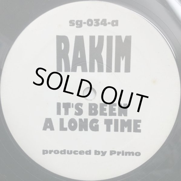画像1: RAKIM / IT'S BEEN A LONG TIME (RE) (1)