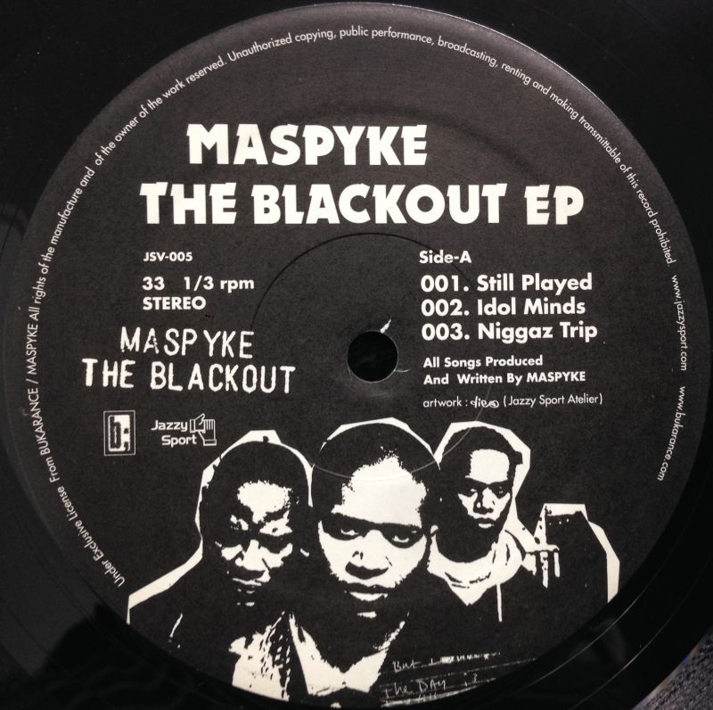 MASPYKE THE BLACKOUT EP JAZZY HIPHOP