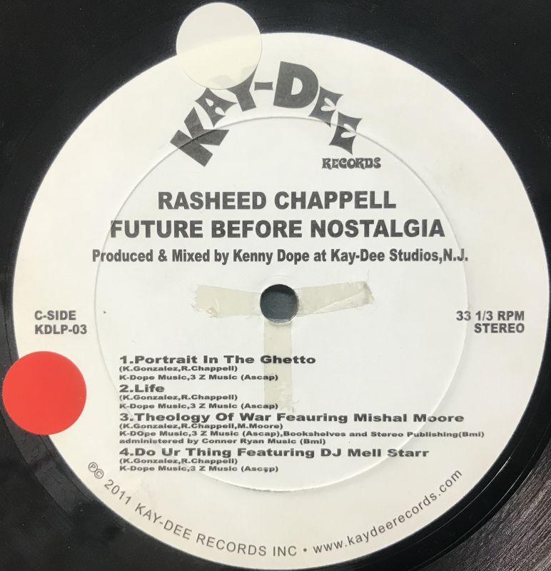 RASHEED CHAPPELL / FUTURE BEFORE NOSTALGIA