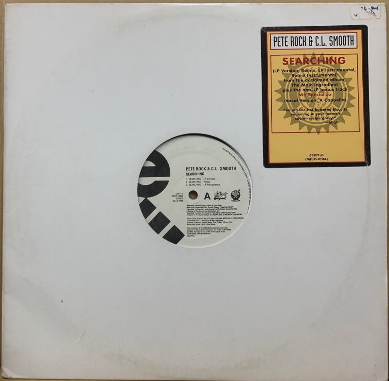 新品 レコード 未使用 Pete Rock \u0026 C.L. Smooth | www.agakiza.rw